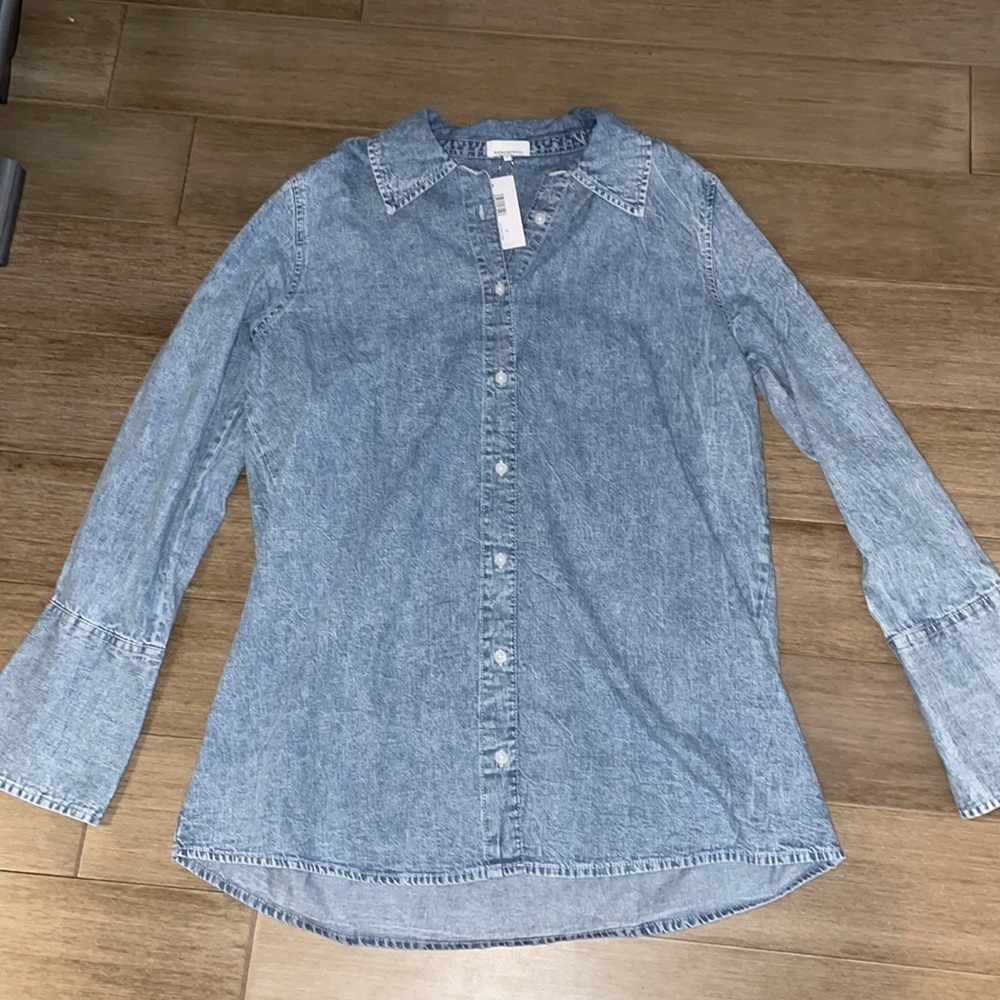 WeWoreWhat Mini Jean Dress